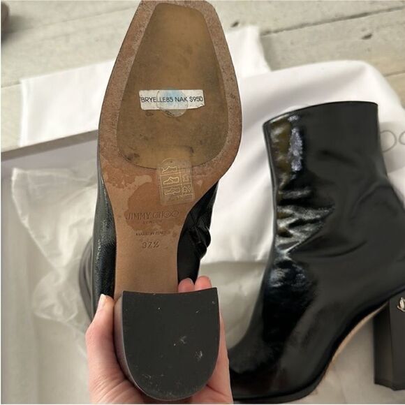 Jimmy Choo Bryelle 85 Black Heeled Boot - Picture 10 of 10